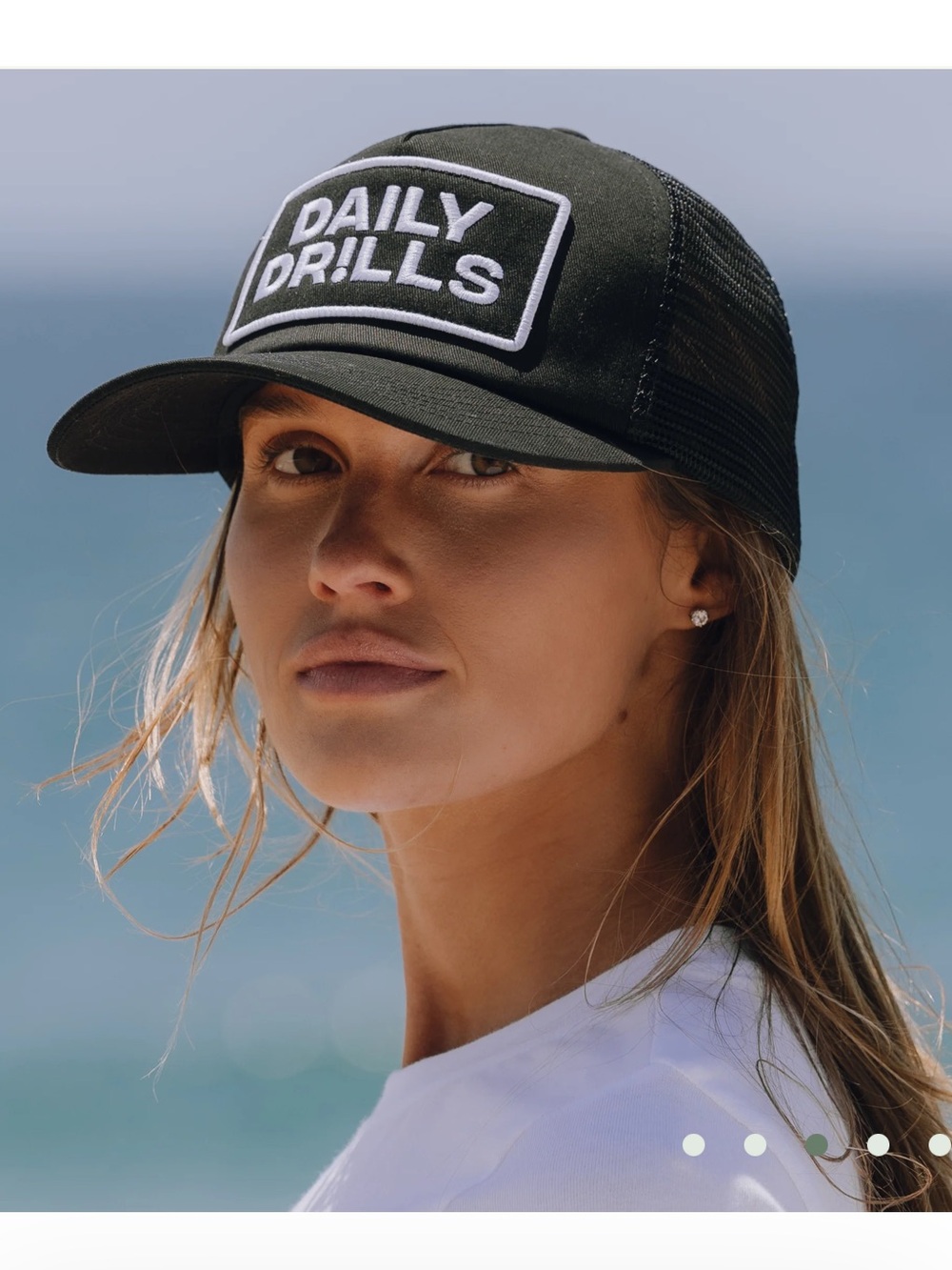 Daily Drills Patch Trucker Hat Black — New in Original Packaging